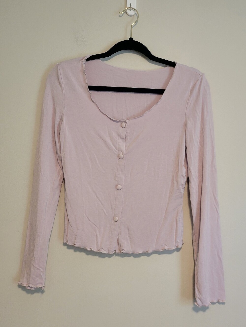 Dazy Y2K Thin Cardigan Lavendar Size Medium